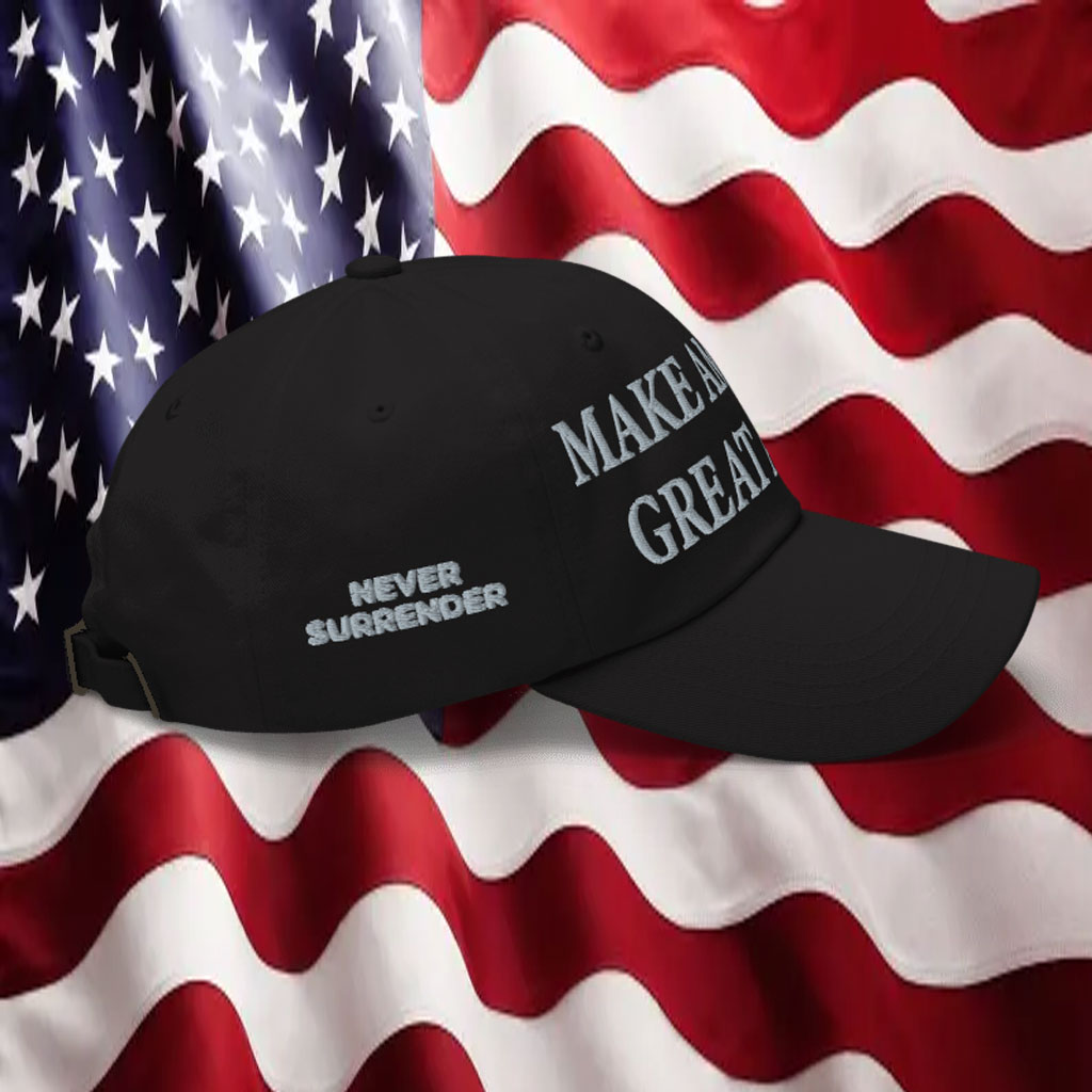 HOT! Trump Never Surrender MAGA Hat
