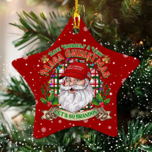 Have Yourself A Very Maga Christmas Ornament