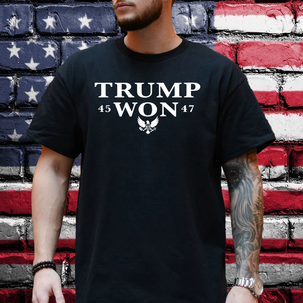 Hodgetwins Trump Won 45-47 Shirt