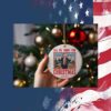 I'LL Be Home For Trump Christmas 2024 Ornament