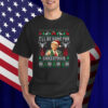 I'll Be Home For Christmas Funny Santa Claus Trump 2024 Shirt