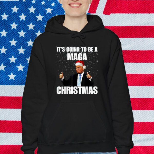It's Going To Be A MAGA Christmas President Trump Top Shirt