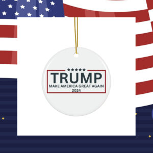 MAGA Christmas Trump 2024 Ornament