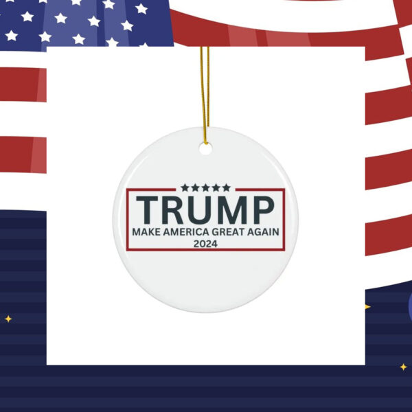 MAGA Christmas Trump 2024 Ornament