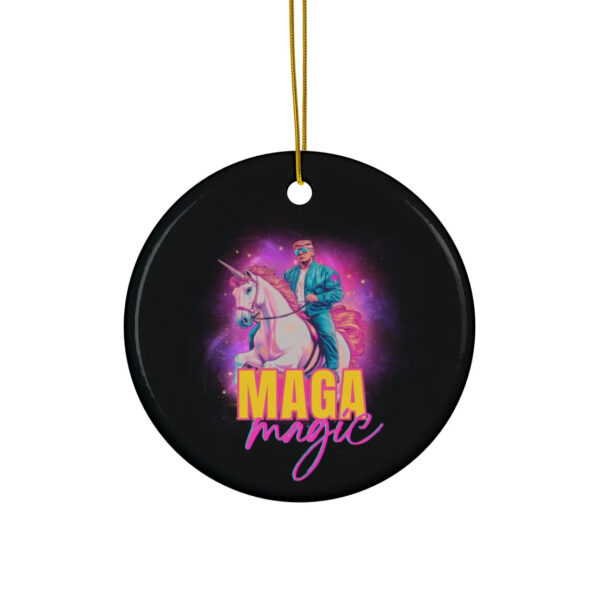 MAGA Magic Ceramic Christmas Ornaments