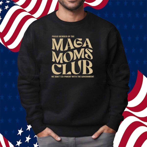 MAGA Moms Club Long Vote Trump Shirt