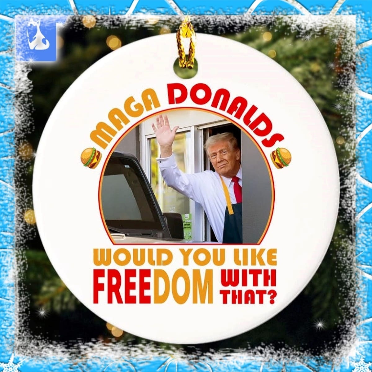 Maga Donald Pennsylvania Trump 2024 Ornament