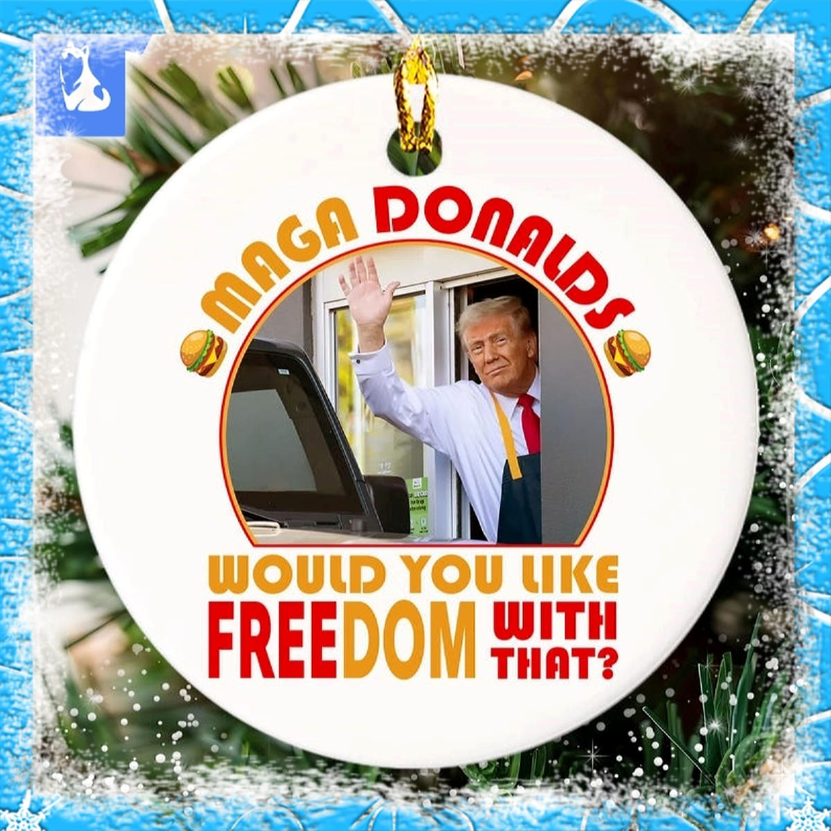 Maga Donald Pennsylvania Trump 2024 Ornament