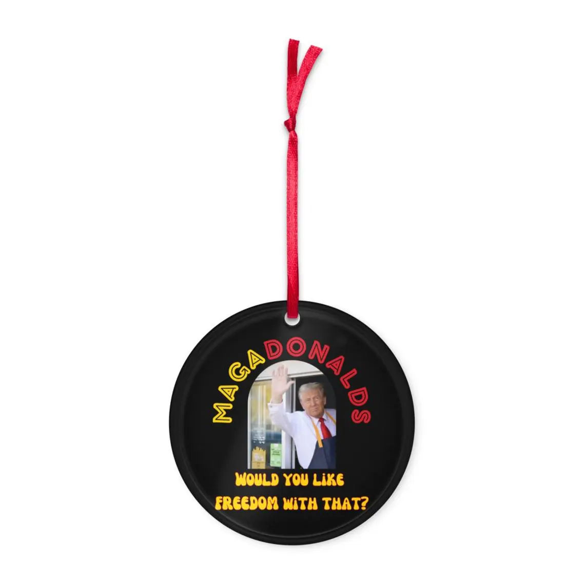 MagaDonalds McDonald Christmas Ornament Trump Pennsylvania