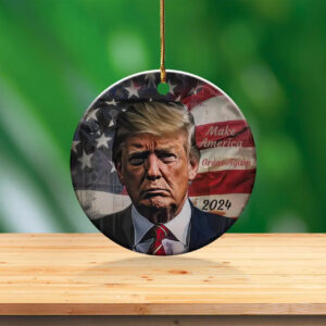 Make America Great Again 2024 President Trump Ornament