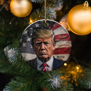 Make America Great Again 2024 President Trump Ornament