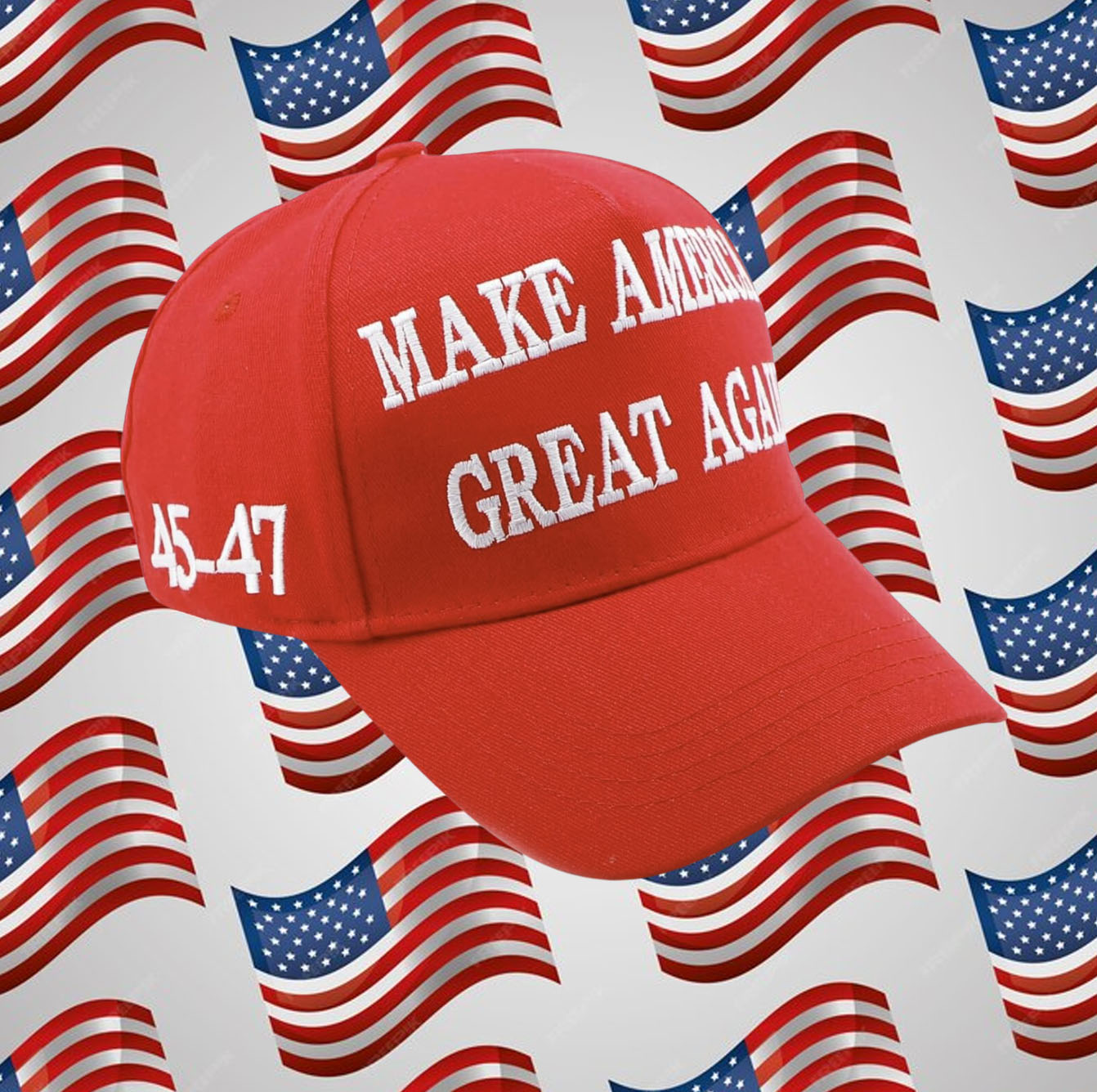 Make America Great Again 45-47 Hat