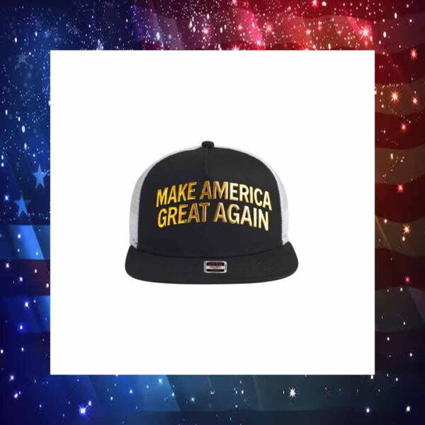 Make America Great Again Gold Embroidered Hat