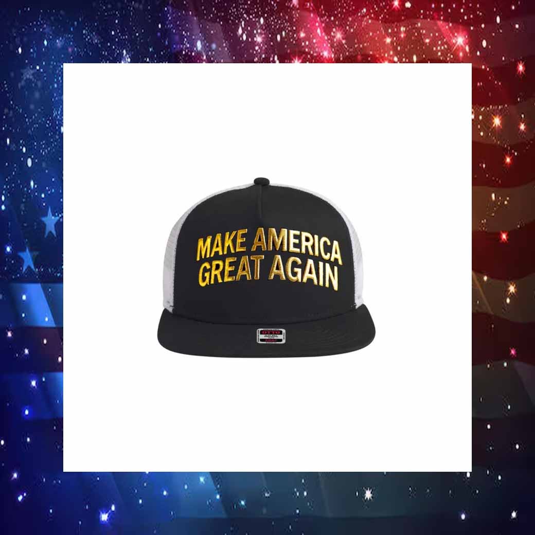 Make America Great Again Gold Embroidered Hat