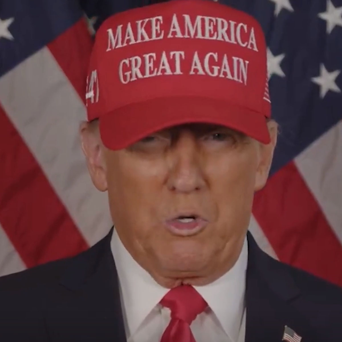 Make America Great Again Trump 45-47 Hat