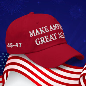 Make America Great Again Trump 45-47 Hat