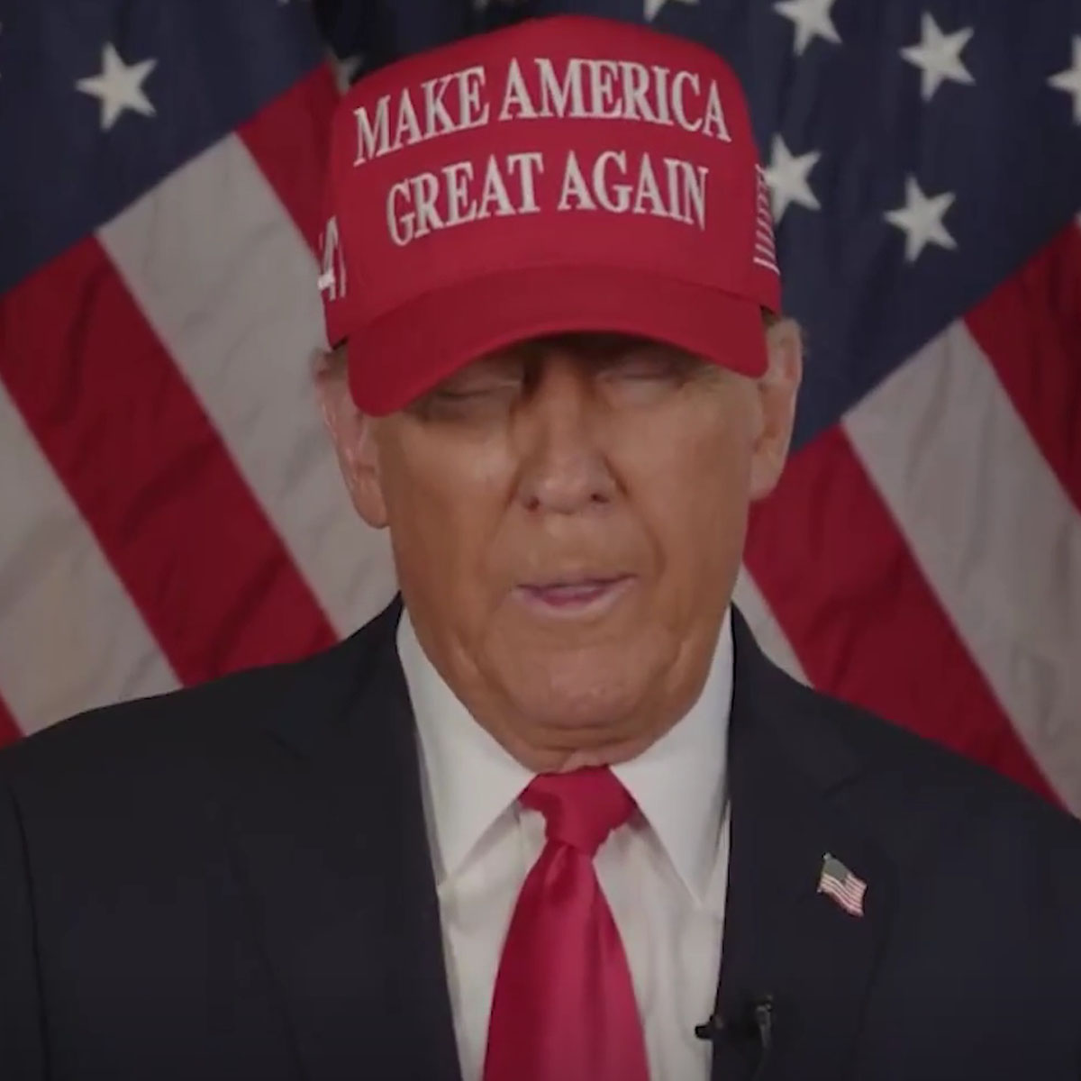 Make America Great Again Trump 45-47 Hat