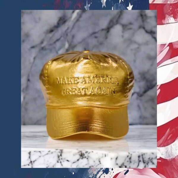 Make America Great Again inspired by Elon Musk - Donald Trump 2024 Gold Hat