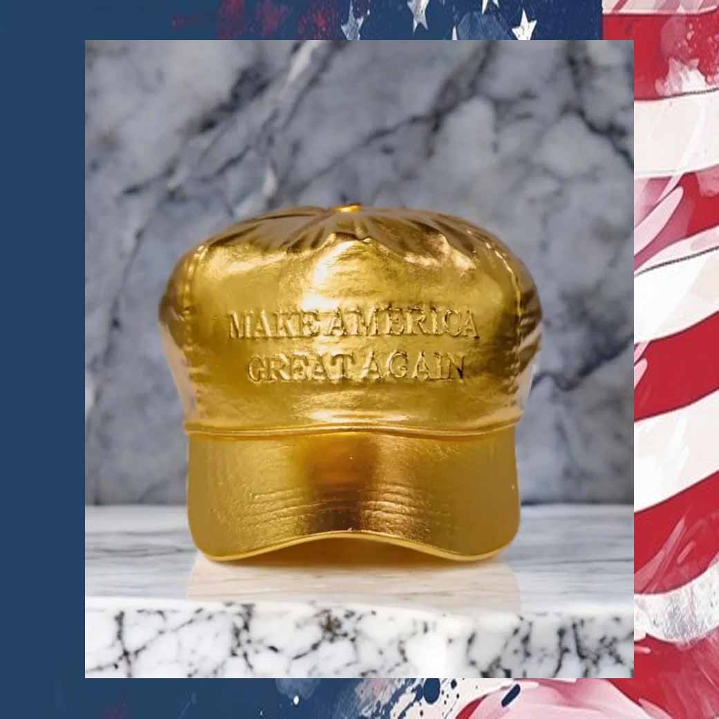Make America Great Again inspired by Elon Musk - Donald Trump 2024 Gold Hat