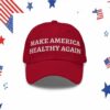 Make America Healthy Again Embroidery Red Hat