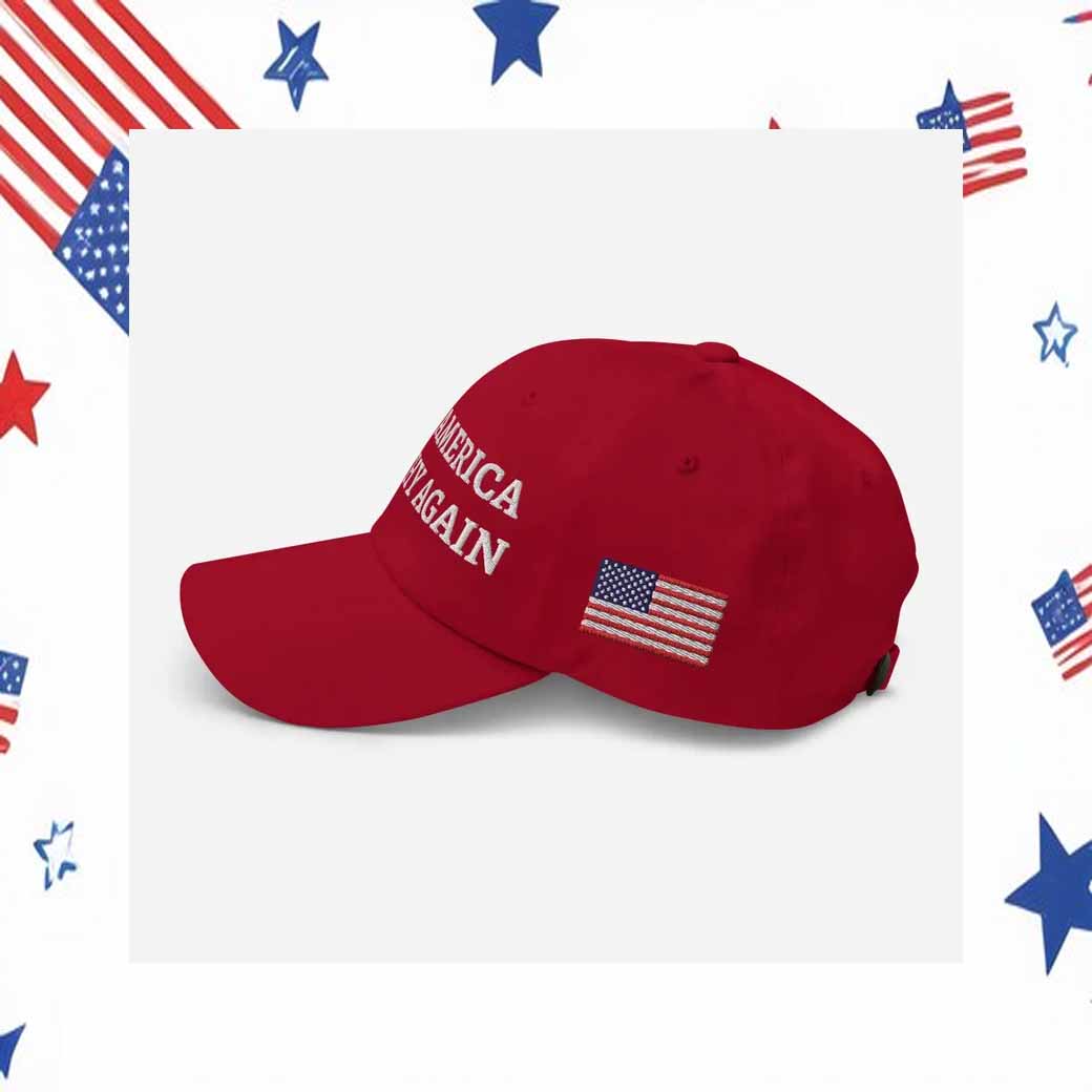 Make America Healthy Again Embroidery Red Hat