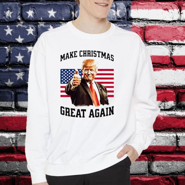 Make Christmas Great Again President Trump Triumph Shirt