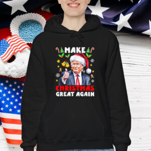 Make Christmas Great Again Santa Funny Trump Xmas Shirt