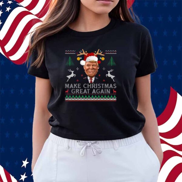 Make Christmas Great Again Trump 2024 Shirt