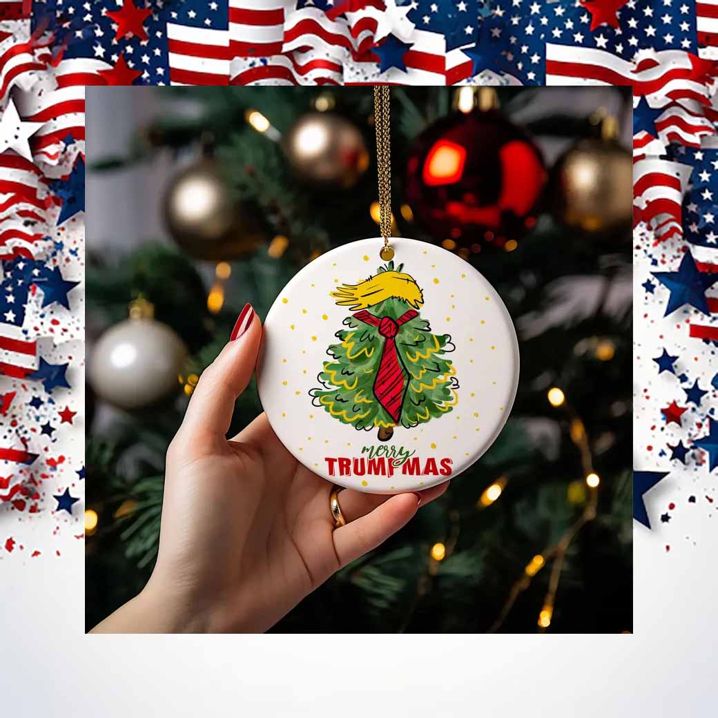 Merry Trumpmas Ornament