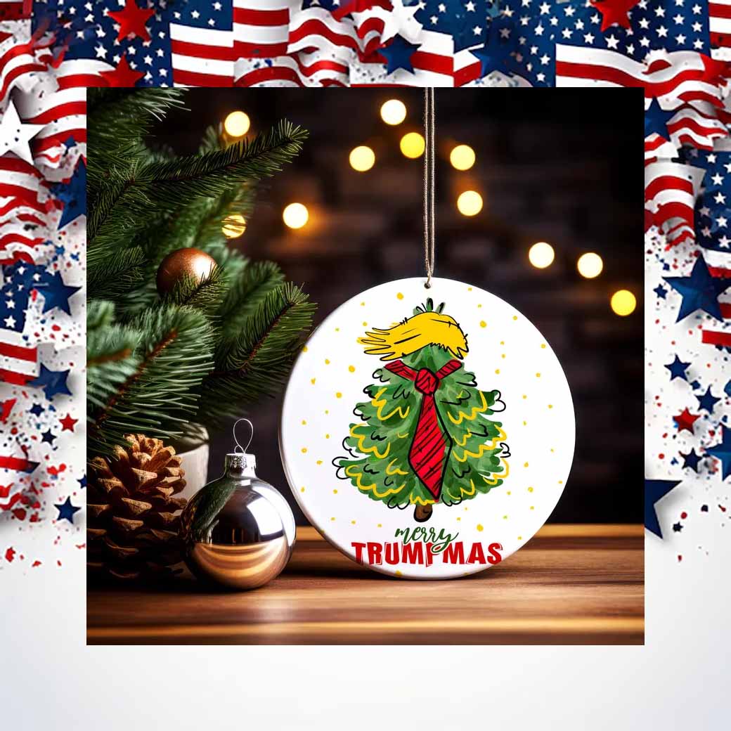 Merry Trumpmas Ornament