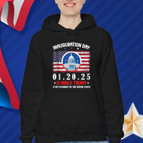 Official 47th USA President Trump Inauguration Day 2025 Celebration T-Shirt