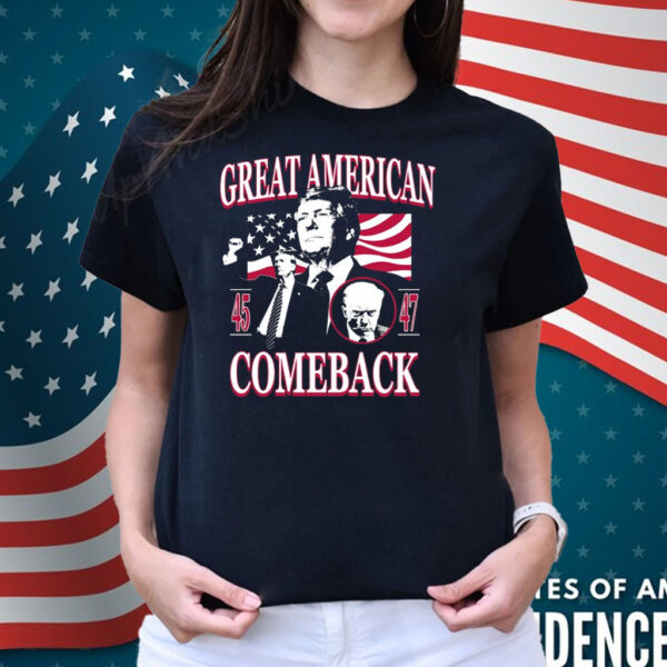 Old Row Trump Great American Comeback Shirt