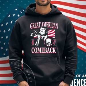Old Row Trump Great American Comeback Shirt