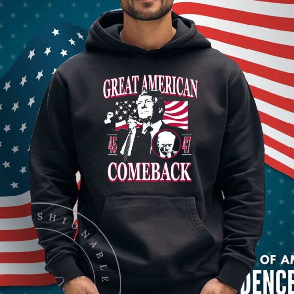 Old Row Trump Great American Comeback Shirt