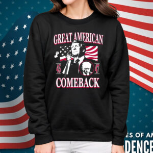 Old Row Trump Great American Comeback Shirt