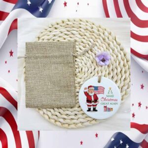 Personalized Trump Christmas Ornament