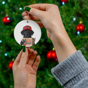 Pets for Trump Christmas Ornament