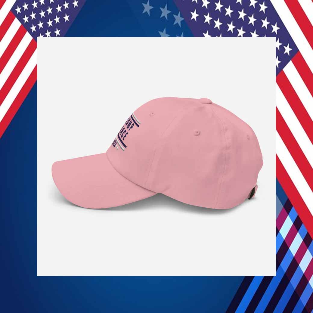 Pink Trump and Vance 2024 Hat