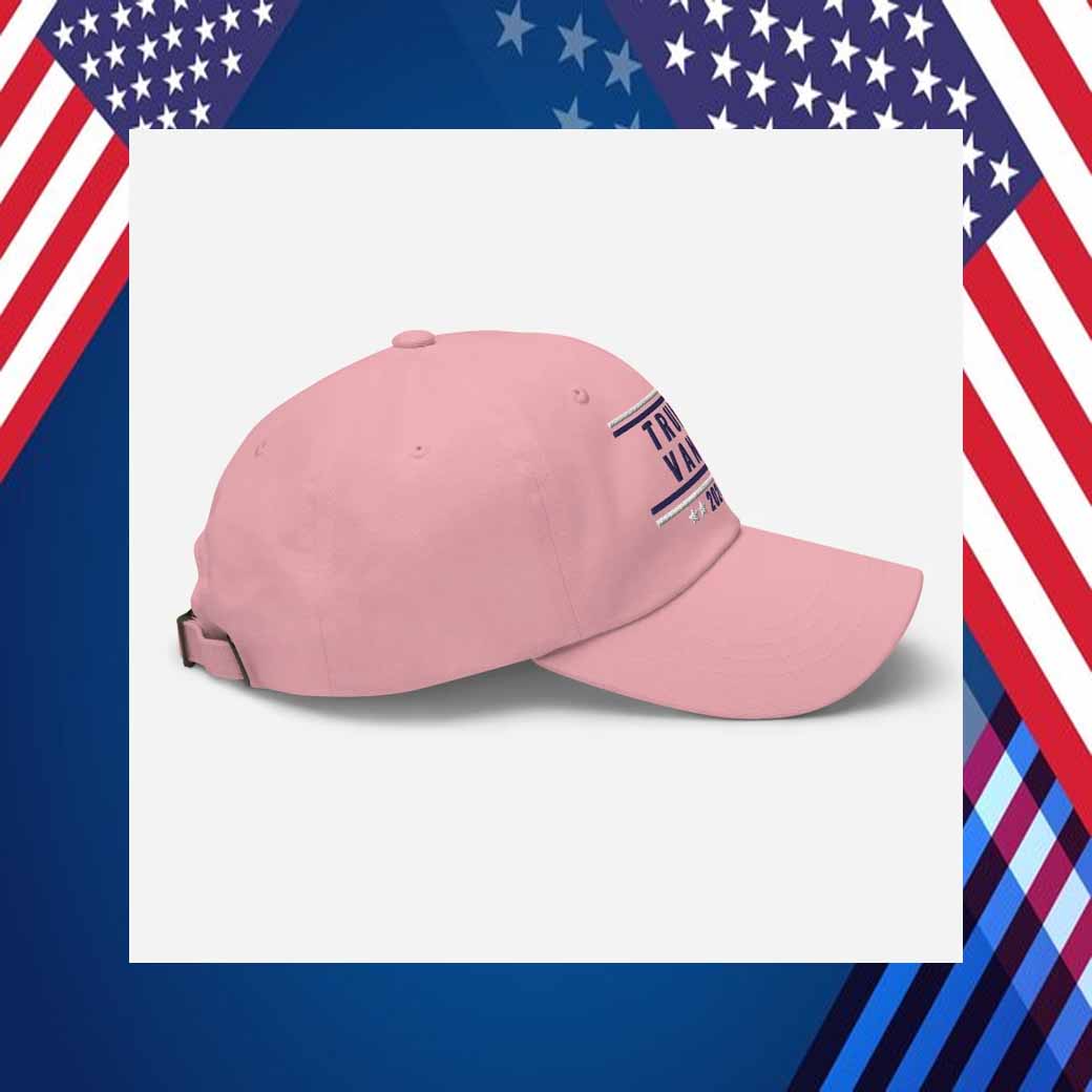 Pink Trump and Vance 2024 Hat