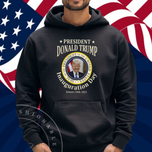 President Donald Trump 47th ,Inauguration Day 2025 T-Shirt ,January 20th ,2025