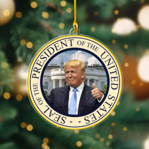 President Donald Trump Inauguration Day 2025 Ornament