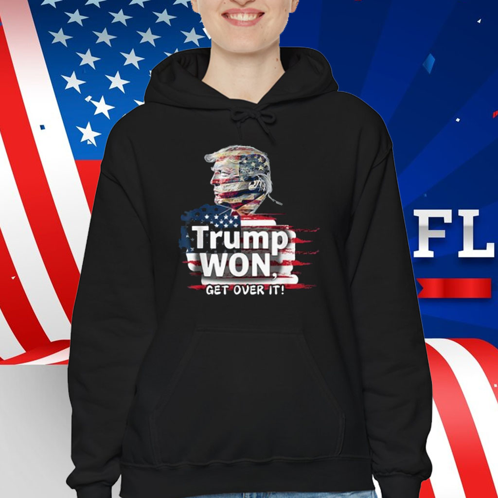 Retro Trump Won Get Over It 2024 President 47th T-Shirt