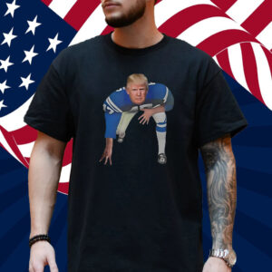 Riley Gaines Wearing All American Donald Trump Football Shirt
