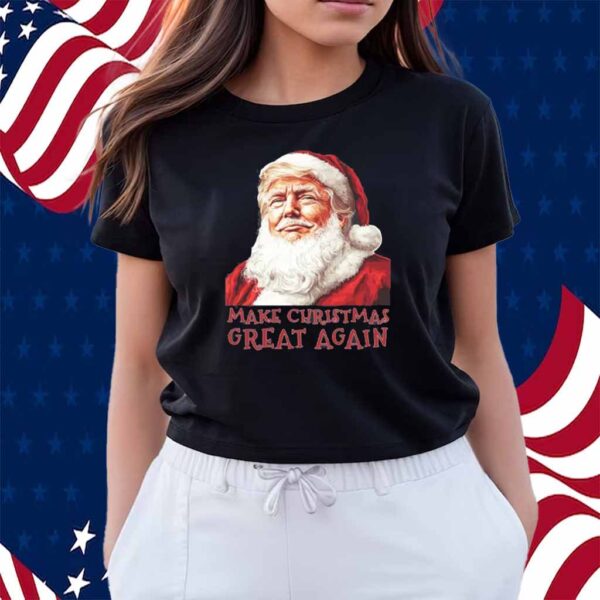 Santa Make America Great Again 2024 Shirt