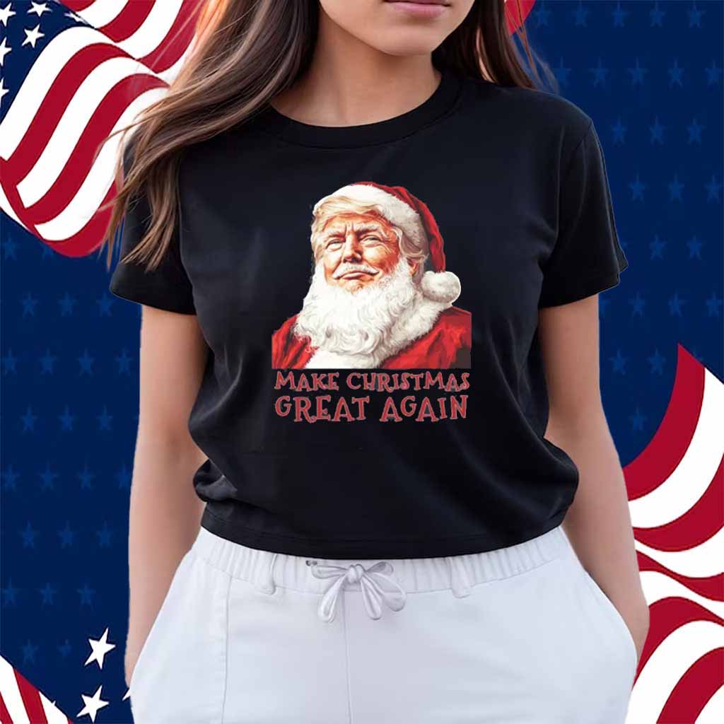 Santa Make America Great Again 2024 Shirt