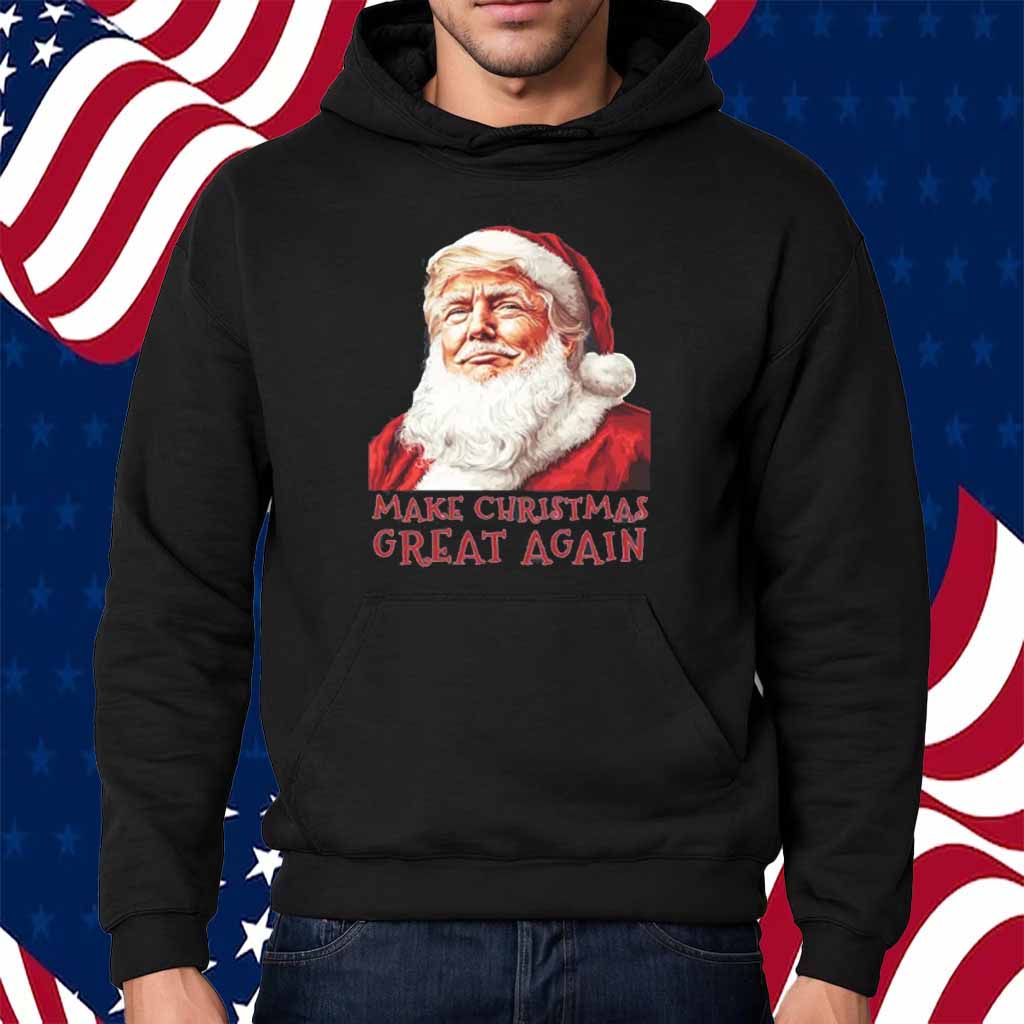 Santa Make America Great Again 2024 Shirt