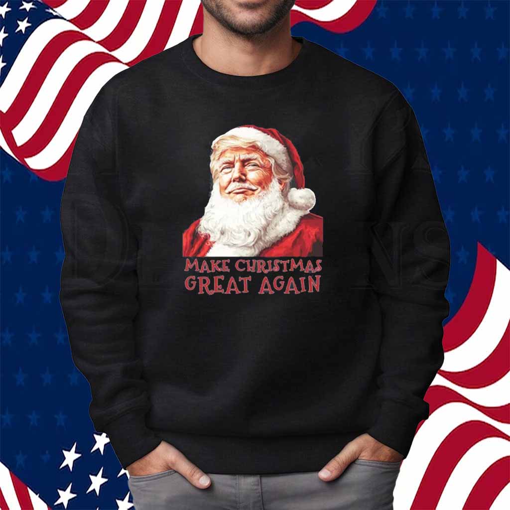 Santa Make America Great Again 2024 Shirt
