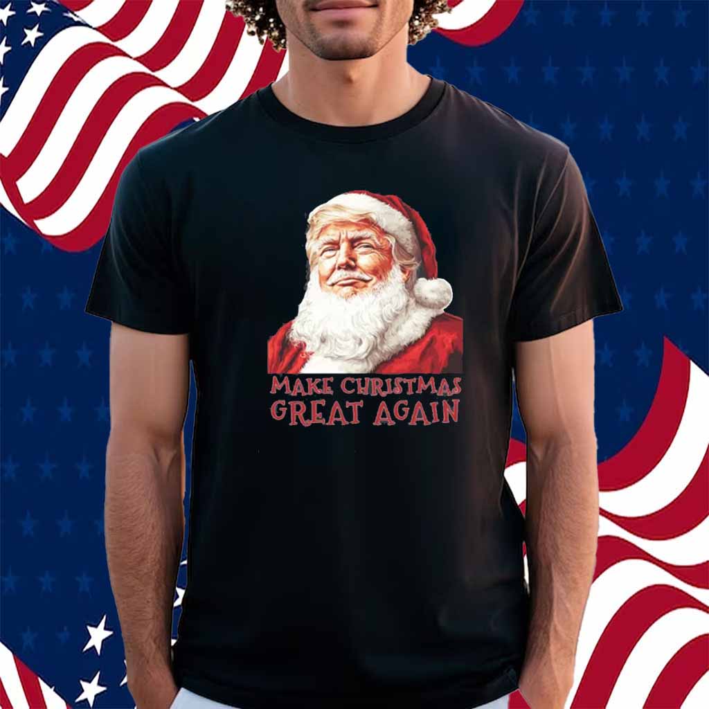 Santa Make America Great Again 2024 Shirt