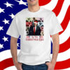 Santa Trump Santa Claus In My Christmas Era Xmas Shirt