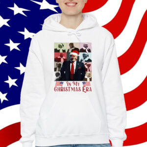 Santa Trump Santa Claus In My Christmas Era Xmas Shirt